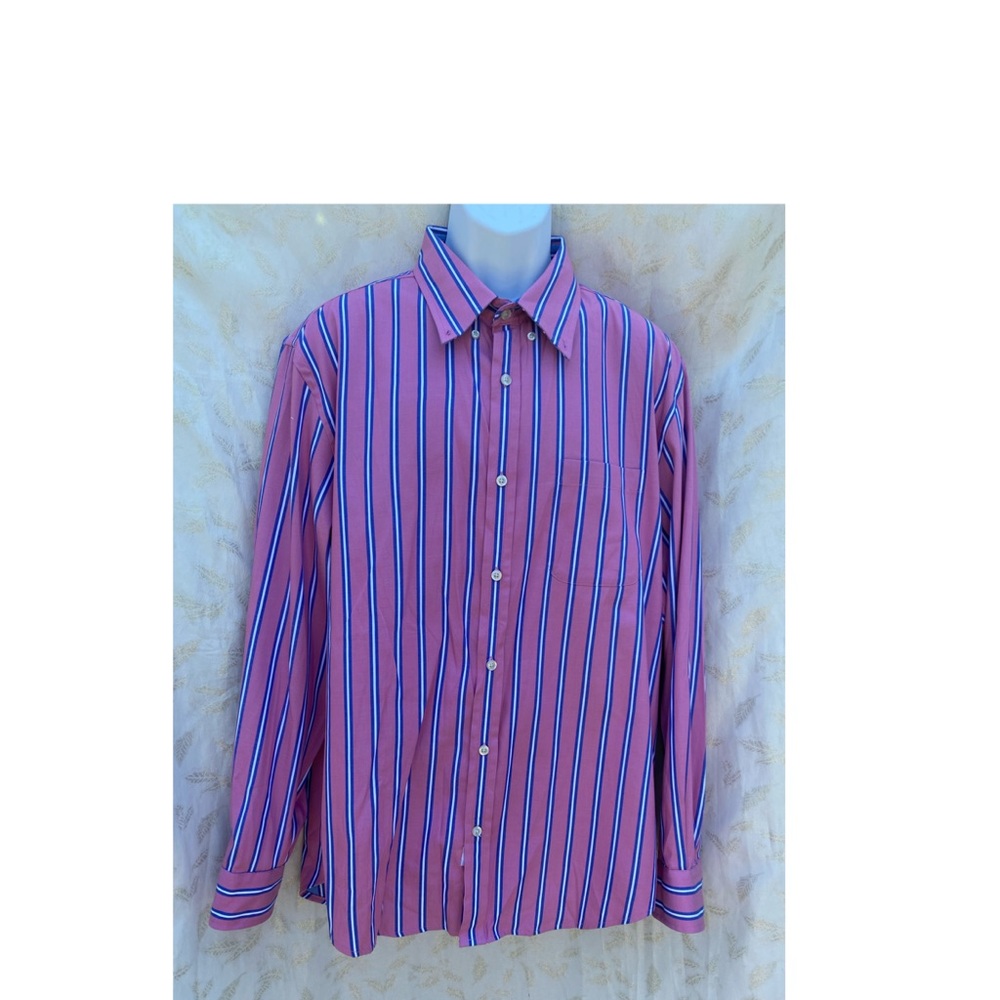 LINCS Size XL button down collared 100% cotton